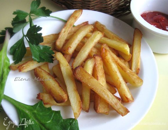 Подавать сразу, сопроводив кетчупом или другим любимым соусом.
Приятного аппетита!
