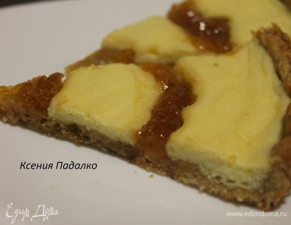 Даем пирогу остыть до теплого состояния, а потом снимаем кольцо и переносим пирог на блюдо. Приятного аппетита!!!