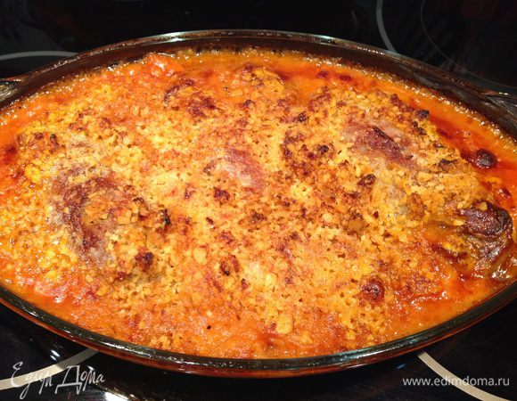 До образования румяной корочки.