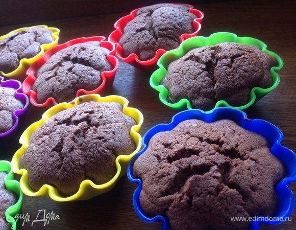 Выпекаем в духовке на 170 гр 30-35 мин, контролируйте, время зависит от духовки.