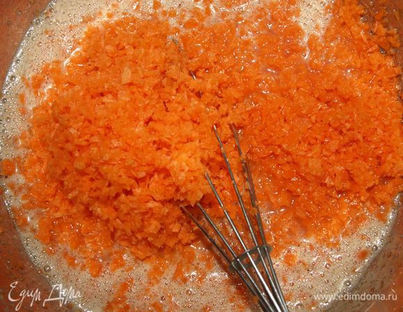 Соединяем с морковью. 