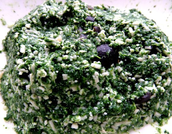 Итак,вот начинка,которая осталась,но пришла в этот рецепт!