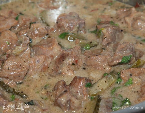 Все, блюдо готово! Очень хорошо с картофелем, шикарно - с пюре, неимоверно вкусно с кукурузной кашей.