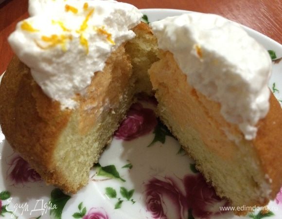 А вот такой капкейк в разрезе (разломе!) 