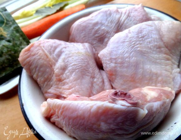 У меня были куплены верхние части бёдрышек.