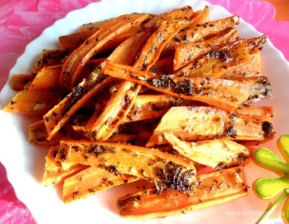 Вот такую тарелочку гарнира получаем!