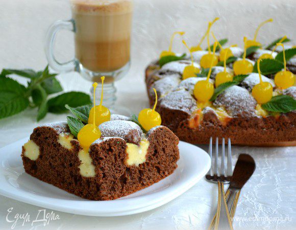 Присыпаем сахарной пудрой, ...