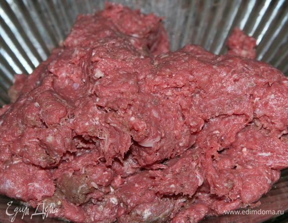 приготовим фарш из мяса