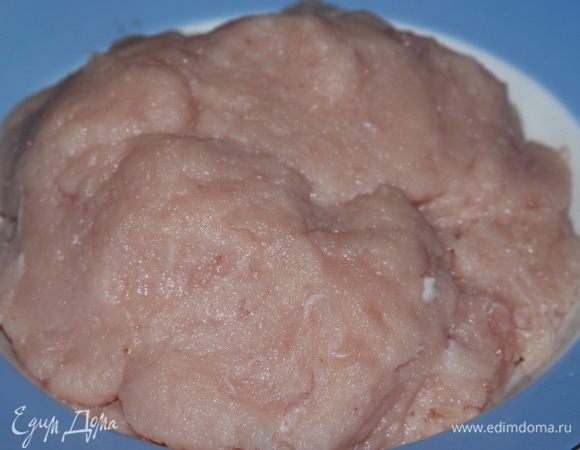 приготовим фарш из куриной грудки