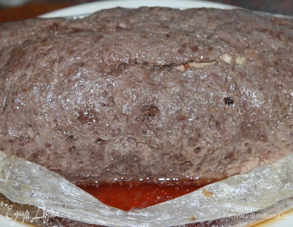 вынимаем, остужаем некоторое время и аккуратно разрезаем кокон, чтобы не обжечься паром или образовавшимся мясным соком.