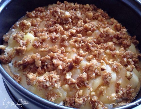 И последний слой гранолы.