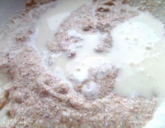 Добавим разрыхлитель,соль,сахар по вкусу.