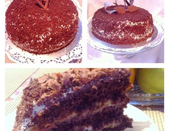 Перед подачей украшаем по желанию.