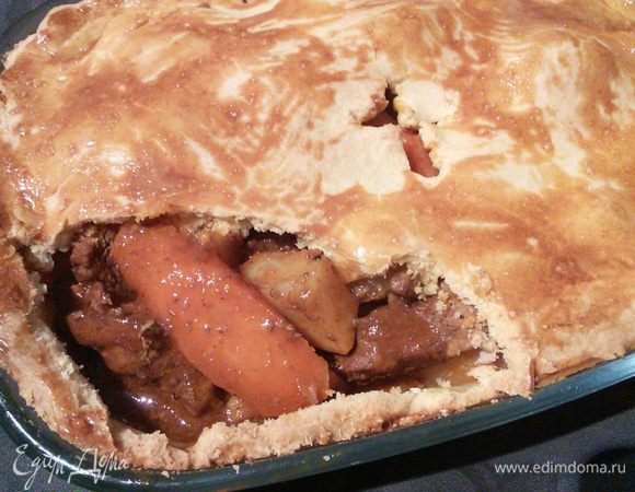 Готовому паю дать отдохнуть. Подавать сразу. Приятного аппетита! 