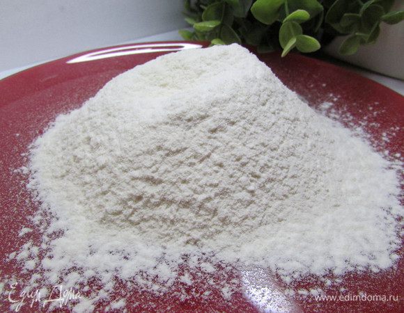 Муку просеять.