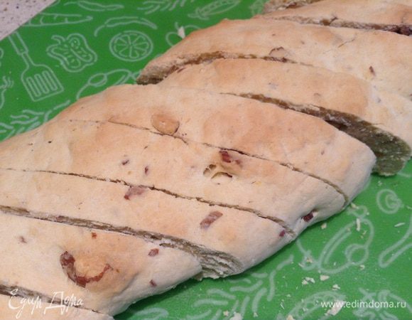 Достать, нарезать на полоски в 1 см. 