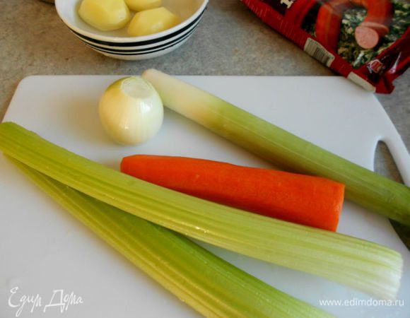 Все овощи помыть, почистить.