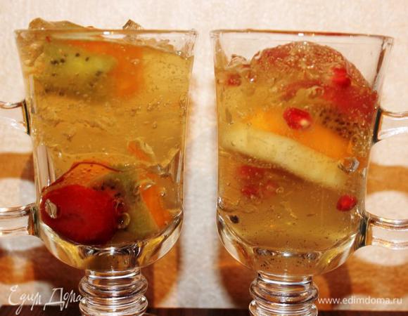 На вкус это не повлияло, но фруктовый хаос создало) Так что учитывайте этот момент!!
