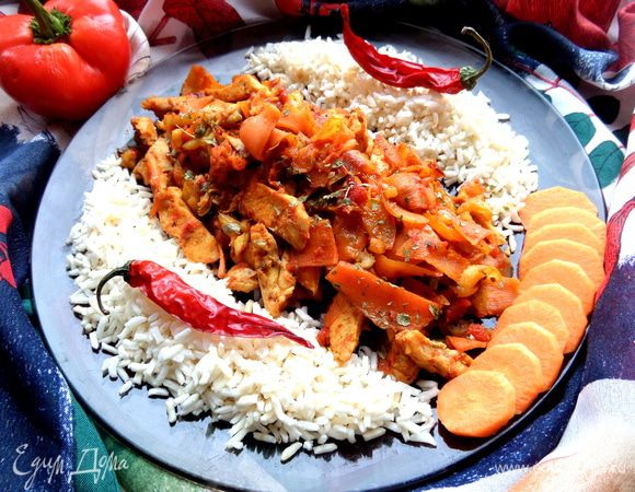 Подаём жизнерадостное блюдо с настроением и улыбкой))).