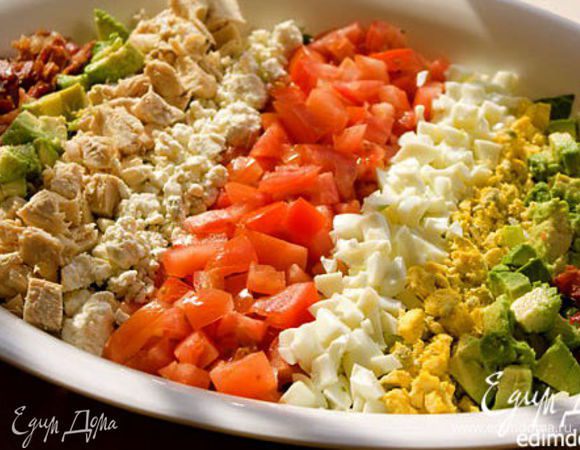 Любителям подобных салатов хочу порекомендовать вот такой Кобб-салат у Стеллы! http://www.edimdoma.ru/retsepty/55382-kobb-salat 