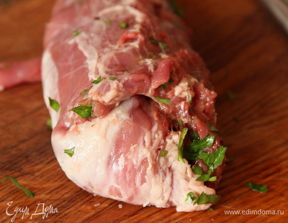 И закрываем филе с открытого конца.