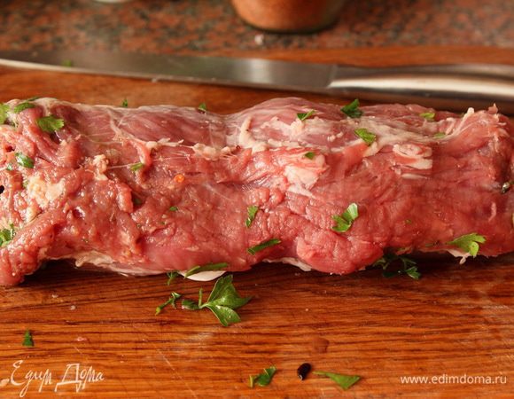 Филе стало короче и таким приятным глазу толстеньким. 