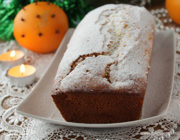 Обильно посыпьте сахарной пудрой.