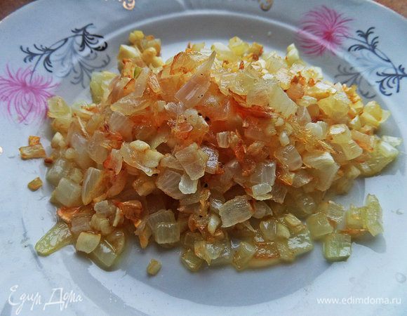 Обжарим до золотистости.