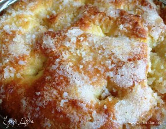 Поставить в разогретую до 180-200 гр. духовку на 30 мин.
Достать, полить сливками и вернуть в духовку еще на 10 мин.