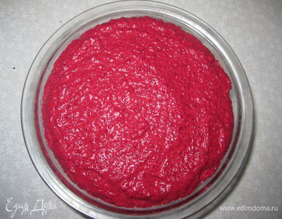Потом снова свеклу. Ставим в холодильник, я поставила на ночь. Хватит и 2-3 часа.