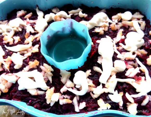 Немного майонеза.