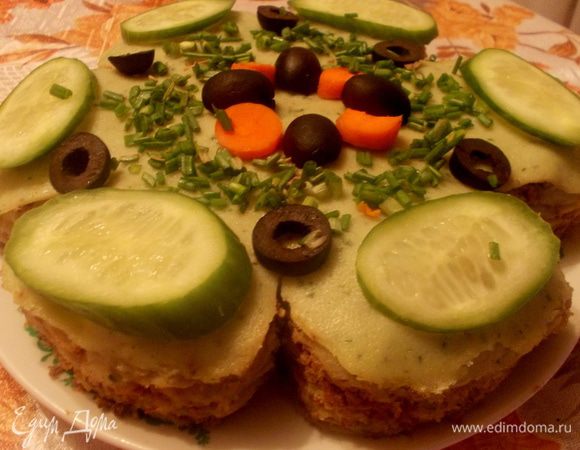 Украсить по желанию. Подавать можно как горячим, так и холодным! Приятного аппетита!