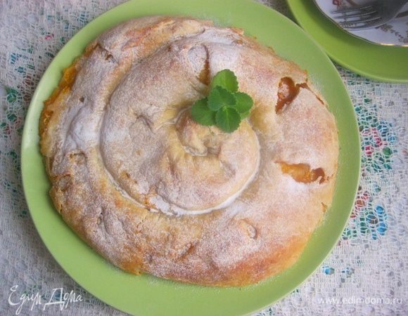 Присыпать сахарной пудрой