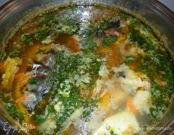 Добавляем свежую зелень и сок лимона. Готово! Приятного аппетита!!!