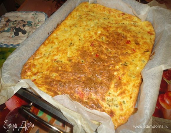 Отправляем в духовку на 35-40 минут при 180°С.