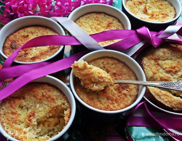 Выпекались мои суфлешки минут 20 при 160*, мы любим всё золотистое:)