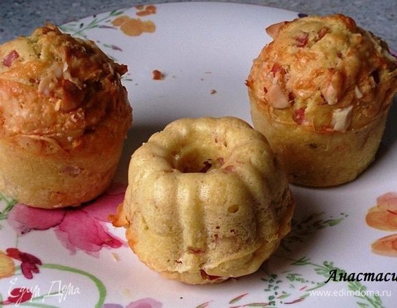 Подавать маффины теплыми или холодными. Приятного аппетита!