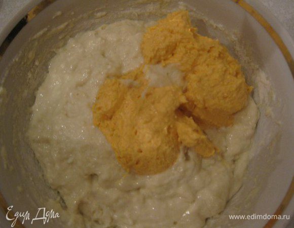 Добавить икру и все хорошо перемешать.