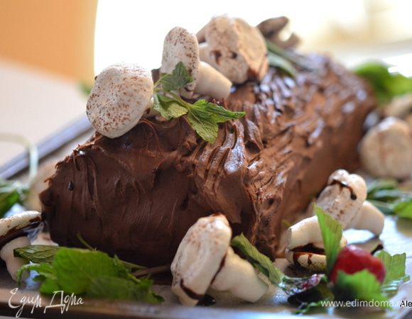 Украшаем грибочками нашу выпечку. Рецепт выпечки будет следующим.
