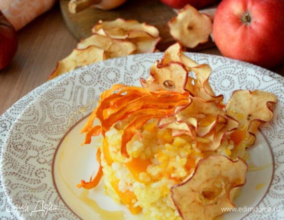 Кашу можно есть как с горшочка, так и выложить на тарелку.
