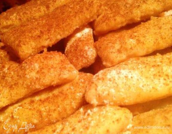 Выпекать в разогретой духовке до золотистости (печенья раздуются и станут похожими на пальчики).
Слегка остудить и обвалять в сахарной пудре. При желании можно притрусить какао или сразу перемешать какао с сахарной пудрой.
Также поступить и со 2ой частью теста.
Приятного!