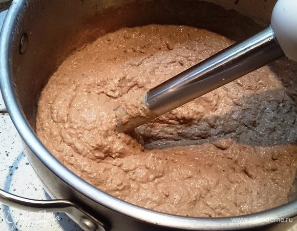 Получается довольно густая масса.