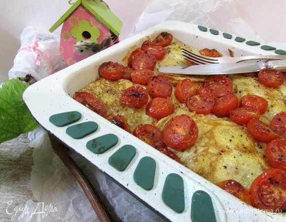 Все вкусные, аппетитные блинчики с начинкой готовы! 
Приятного аппетита!