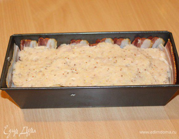 Затем снова фарш.