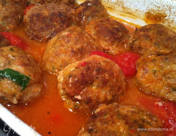 Подавайте посыпав пармезаном, с гарниром или в качестве закуски. 
Приятного аппетита!!!