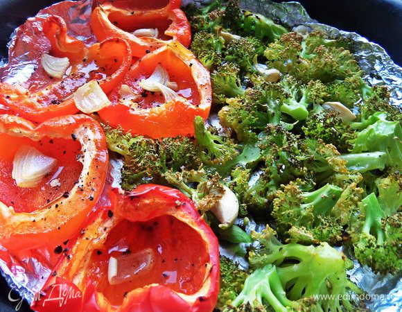 Вынуть овощи, когда они станут полумягкими.