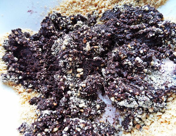 Вот такое густое "тесто" получается.