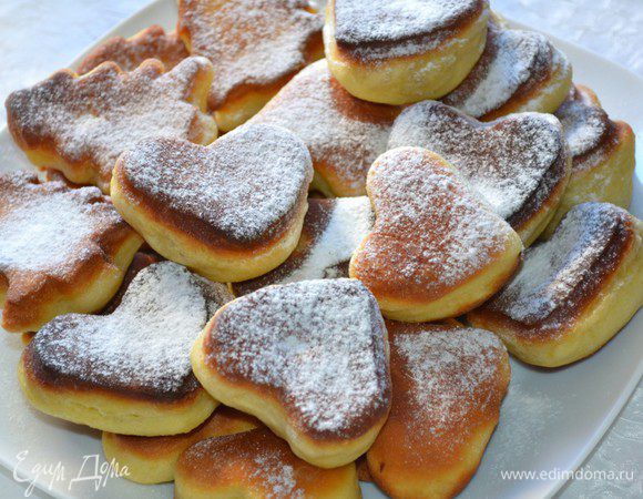 Обжаривать на растительном масле с 2-х сторон, как оладушки.