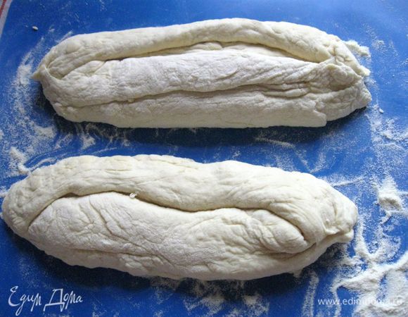  Защипнуть края разрезов.