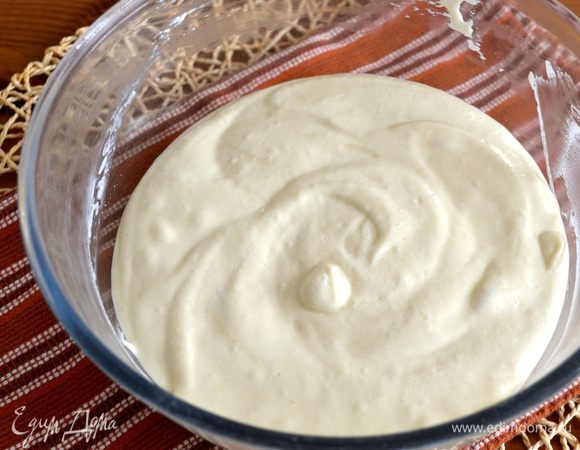 Тесто для панкейков готово.